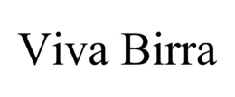 VIVA BIRRA trademark
