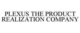 PLEXUS THE PRODUCT REALIZATION COMPANY trademark
