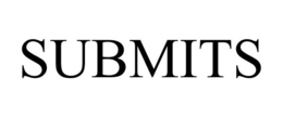 SUBMITS trademark