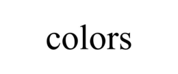 COLORS trademark