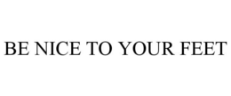 BE NICE TO YOUR FEET trademark