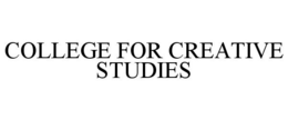 COLLEGE FOR CREATIVE STUDIES trademark