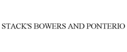 STACK'S BOWERS AND PONTERIO trademark