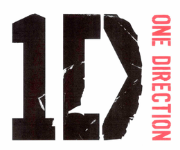 1D ONE DIRECTION trademark