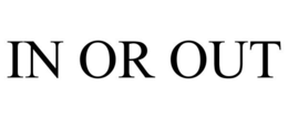 IN OR OUT trademark