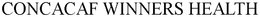 CONCACAF WINNERS HEALTH trademark