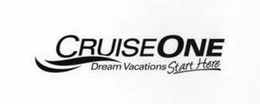 CRUISEONE DREAM VACATIONS START HERE trademark