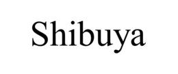 SHIBUYA trademark