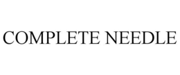 COMPLETE NEEDLE trademark