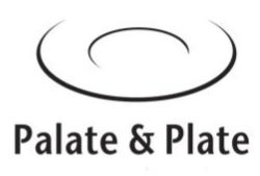 PALATE & PLATE trademark