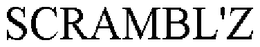 SCRAMBL'Z trademark