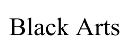 BLACK ARTS trademark