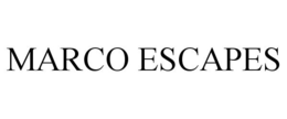 MARCO ESCAPES trademark
