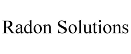 RADON SOLUTIONS trademark