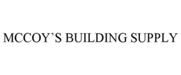 MCCOY'S BUILDING SUPPLY trademark