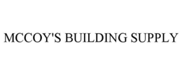 MCCOY'S BUILDING SUPPLY trademark