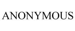ANONYMOUS trademark