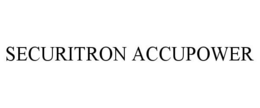 SECURITRON ACCUPOWER trademark