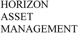 HORIZON ASSET MANAGEMENT trademark