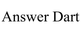 ANSWER DART trademark