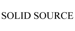 SOLID SOURCE trademark