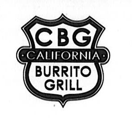 CBG CALIFORNIA BURRITO GRILL trademark