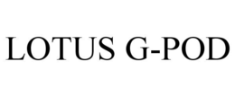 LOTUS G-POD trademark