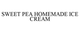 SWEET PEA HOMEMADE ICE CREAM trademark