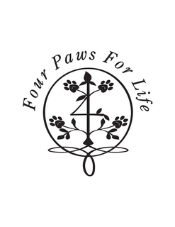 4 FOUR PAWS FOR LIFE trademark