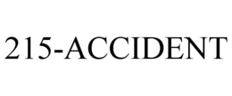 215-ACCIDENT trademark