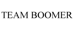 TEAM BOOMER trademark