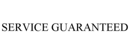 SERVICE GUARANTEED trademark