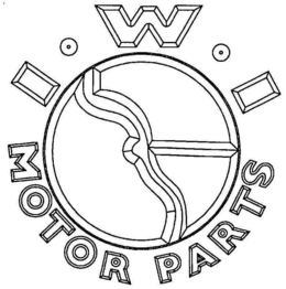 I · W · I  MOTOR PARTS trademark
