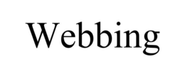WEBBING trademark