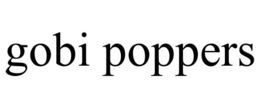 GOBI POPPERS trademark