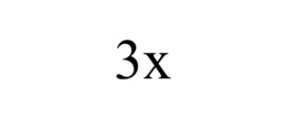 3X trademark