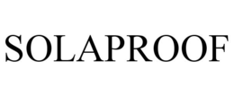 SOLAPROOF trademark