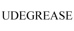 UDEGREASE trademark