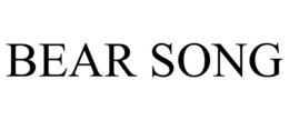 BEAR SONG trademark