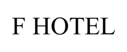 F HOTEL trademark
