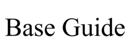 BASE GUIDE trademark