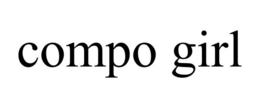 COMPO GIRL trademark