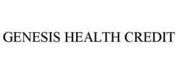 GENESIS HEALTH CREDIT trademark