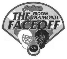 INDIANS THE FROZEN DIAMOND FACEOFF VS trademark