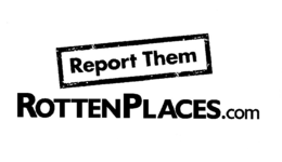ROTTENPLACES.COM REPORT THEM trademark