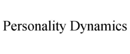 PERSONALITY DYNAMICS trademark