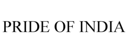 PRIDE OF INDIA trademark