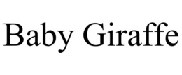 BABY GIRAFFE trademark