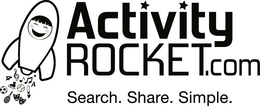 ACTIVITY ROCKET.COM SEARCH. SHARE. SIMPLE. trademark