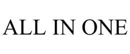ALL IN ONE trademark